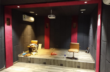 home theater room setup